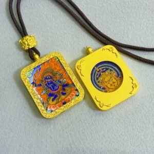 acala fudo myo o reversible handmade thangka amulet pendant golden edition 2 7.jpg