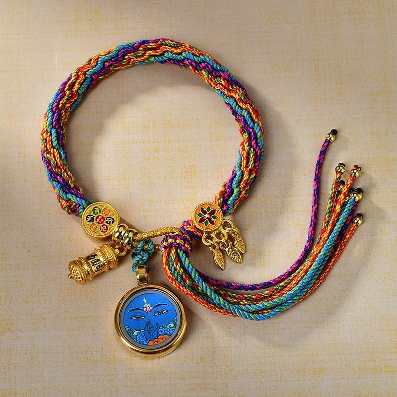 akasagarbha bodhisattva eye of wisdom handwoven tibetan thangka blessing bracelet7 40.jpg akasagarbha bodhisattva eye of wisdom handwoven tibetan thangka blessing bracelet7 40.jpg