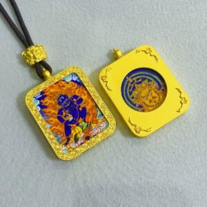 black jambhala god of wealth reversible handmade thangka amulet pendant golden edition 2 11.jpg