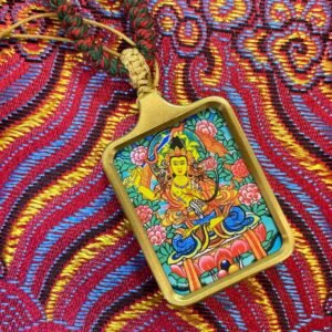 manjushri bodhisattva solid brass tibetan thangka pendant with handwoven cord3 12.jpg