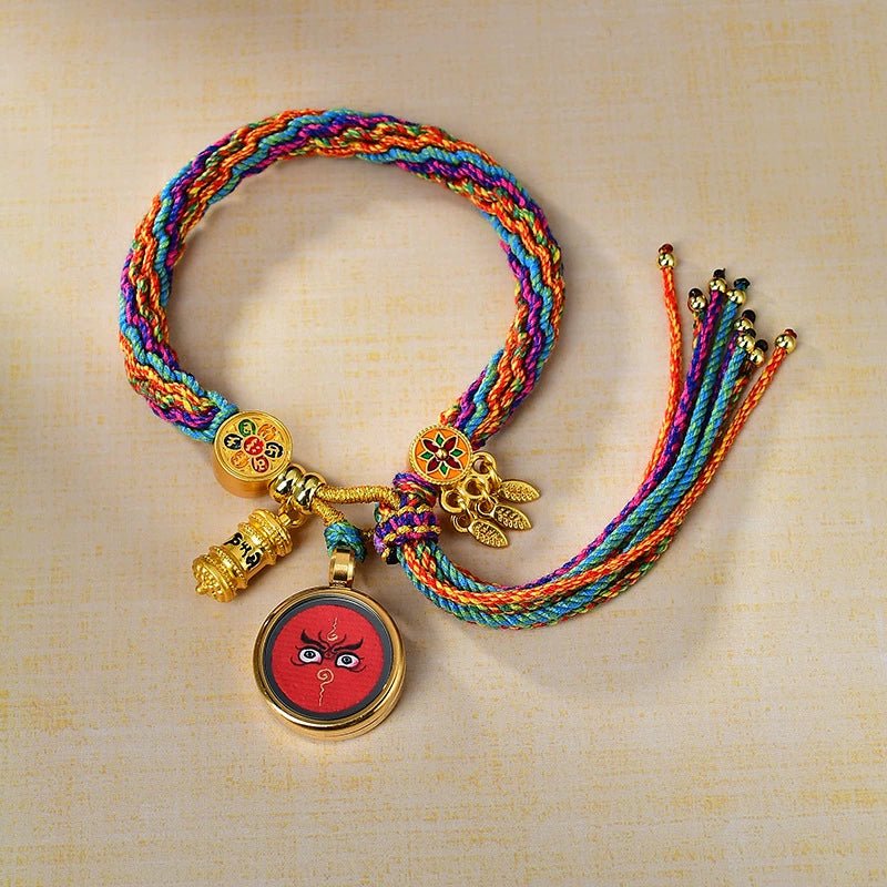 red jambhala eye of wisdom handwoven tibetan thangka blessing bracelet7 10.jpg red jambhala eye of wisdom handwoven tibetan thangka blessing bracelet7 10.jpg