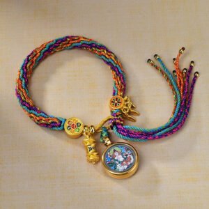Home samantabhadra bodhisattva handwoven tibetan thangka blessing bracelet7 4.jpg