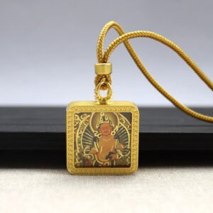 import placeholder for yellow jambhala god of wealth mini squar 298381287